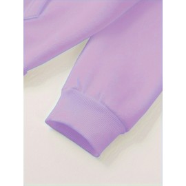 Women'S Plus Size Cat Drawing Print Hoodie, Casual Drawstring Hooded Long Sleeve Kangaroo Pocket Sweatshirt, Women'S Plus Size Clothing