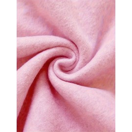 Women's Plus Size Soft Casual Hooded Sweatshirt with Artistic Back Print - Black & White & Bird Design, Kangaroo Pocket, Relaxed Fit, Machine Washable, All-Season Comfort, Ladies Sweatshirts, Decorative Text Design