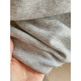 Plus Size, Women's Oversized Full-Zip Sweater - Thick Warm Winter Pullover with Full-Zip Front Closure, Elegant Collar & Machine Washable - Cozy Casual to Formal Sweater for Fall/Winter (Plus Size Available) - Solid Color Sweater for Women - Relaxed Fit with Zipper Detail & Minimalist Design - Perfect for Layering or Standalone Wear, Plus Size Sweaters For Women, Sweater Jacket For Women Plus Size, Ugly Christmas Sweater Plus Size, Plus Size Women Sweaters,