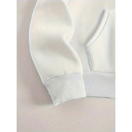 [Floral Moon Hoodie] Soft & Comfortable Plus Size Women's Floral Moon & Hoodie | Casual Long Sleeve Pullover with Pockets, Oversized Daily Wear, Purple & Blue Design