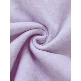 [Plus Size Angel Wings Hoodie] Soft & Comfortable Plus Size Angel Wings Print Hoodie | Long Sleeve Pullover with Pockets, Casual Style for Women, All Season Wear