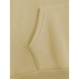 [Plus Size Angel Wings Hoodie] Soft & Comfortable Plus Size Angel Wings Print Hoodie | Long Sleeve Pullover with Pockets, Casual Style for Women, All Season Wear