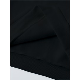 Oversized Women's Hoodie with Moon and Stars Graphic Print, 100% Polyester Long Sleeve Pullover with Kangaroo Pocket, Casual Loose Fit for All Seasons