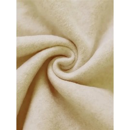 [Floral Print Hoodie] Women's Plus Size Floral Print Hoodie - Cozy Long Sleeve Pullover with Pockets, Soft Casual Wear, Brown with Red Roses and Green Leaves Design, Allseason Hoodie | Stylish Casualwear | Comfortable Fabri