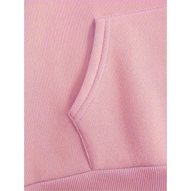 [Pink Oversized Hoodie] Soft Women's Oversized Hoodie | Floral Turtle Graphic Print Long Sleeve Pocket Sweatshirt, Pink All-Season Comfort Fit, Everyday Comfort Wear, Quality Casualwear