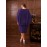 Women Plus Size Chiffon Overlay Decorated Party Dress Crew Neck Bodycon Dress