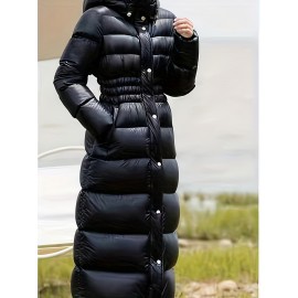 Winter Women's Loose Elegant Warm Coat, Everyday Winter Wear, Winter Outerwear, Classic Winter Style, Elegant Outerwear, Warm Fabric, Durable Material, Long Coat, Outer Jacket, Stylish Women, Casual Outfit