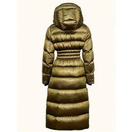 Winter Women's Loose Elegant Warm Coat, Everyday Winter Wear, Winter Outerwear, Classic Winter Style, Elegant Outerwear, Warm Fabric, Durable Material, Long Coat, Outer Jacket, Stylish Women, Casual Outfit