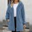 Women's Oversized Fleece Jacket with Hood & Pockets - Thick Winter Coat, Fuzzy Zip-Up Outerwear, Machine Washable, Cozy for all body Types (Fall/Winter) - Elegant Special Line Collection