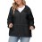 Plus Size Raincoat for Women - Waterproof, Packable, Outdoor, Hooded, Windbreaker Rain Jacket with Ultimate Protection