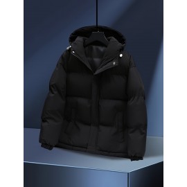 1pc Elegant Women'S Polyester Jacket - Solid Color Crew Neck Long Sleeve with Pockets for Fall/Winter Outdoor Sports and Casual Warmth